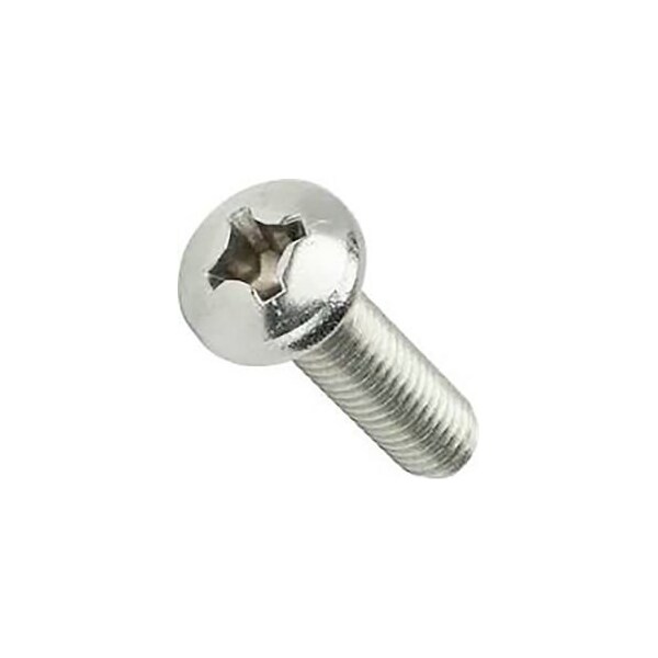 5/16"-18 x 1-3/4 in Machine Screw, Plain Steel, 100 PK